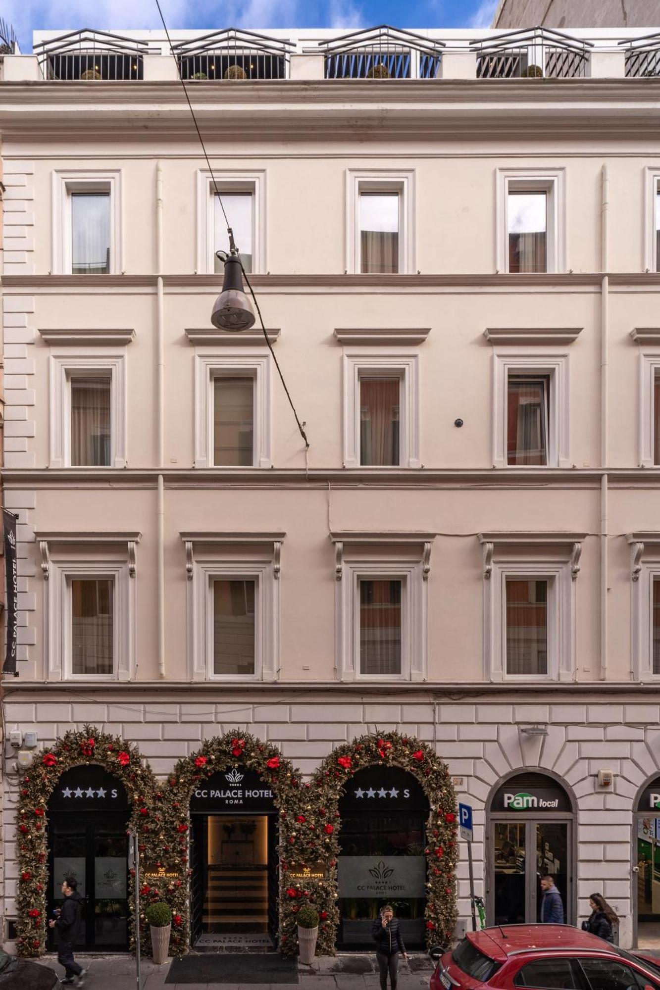 Cc Palace Hotel Рим Екстер'єр фото